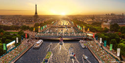 Olympic Games Paris 2024, Paris, Seine, Eiffel Tower, opening ceremony