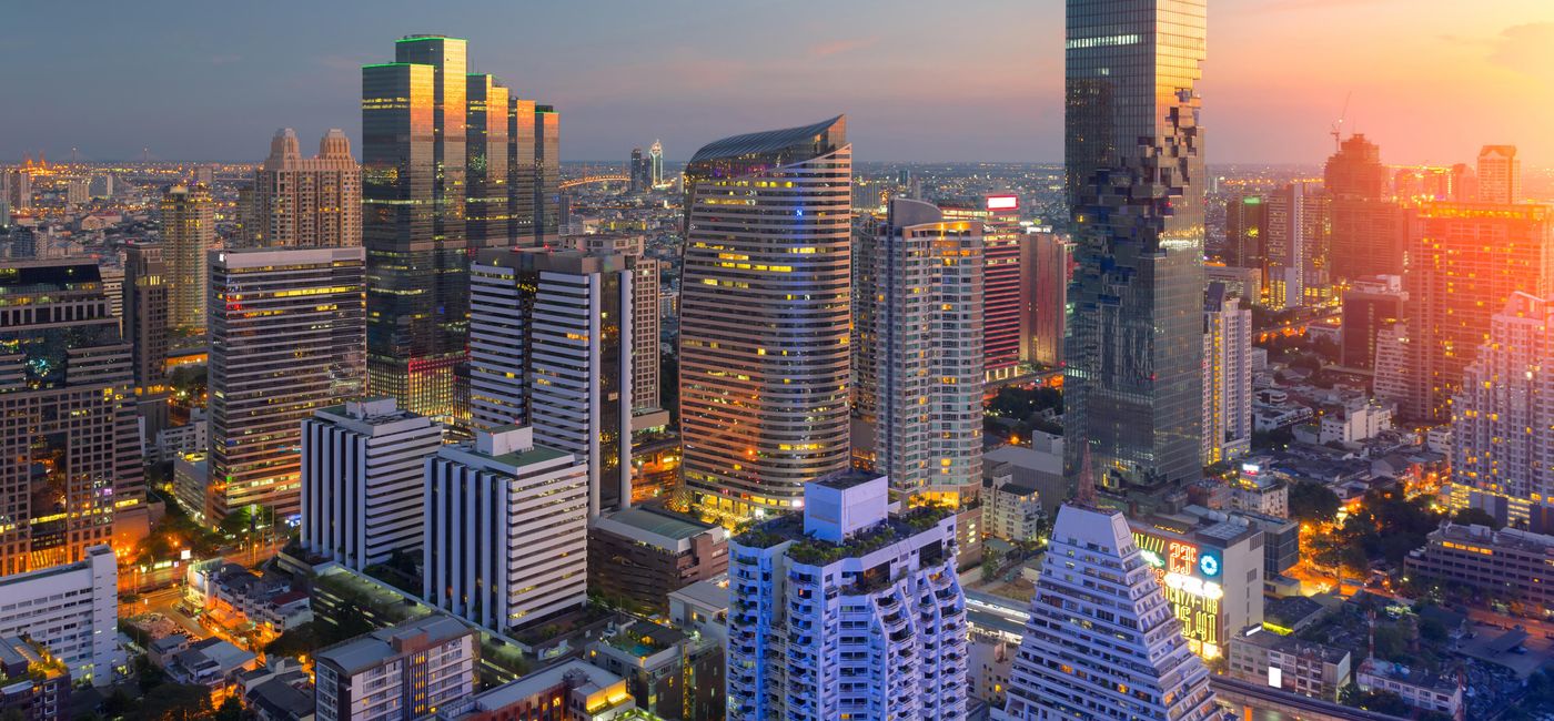 Image: PHOTO: Aerial view of Bangkok, Thailand. (photo via Kittikorn / iStock / Getty Images Plus)