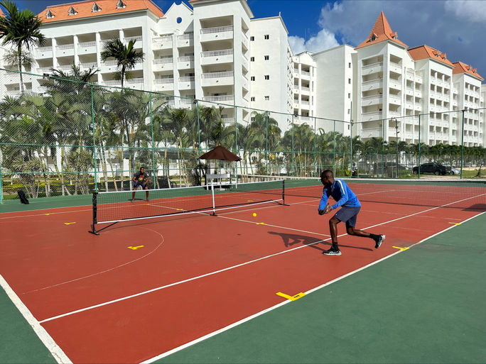 Bahia Principe pickleball Bahia Principe has added pickleball at more than a dozen properties