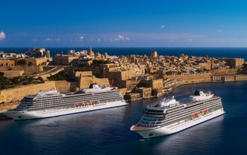 The Viking Venus and Viking Sea in Malta.