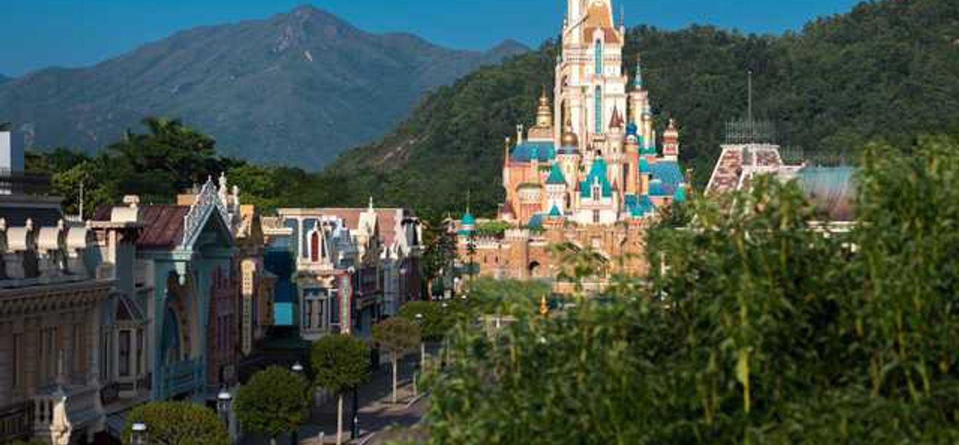 Image: PHOTO: Hong Kong Disneyland's Castle of Magical Dreams. (photo via Hong Kong Disneyland) (Hong Kong Disneyland Media)