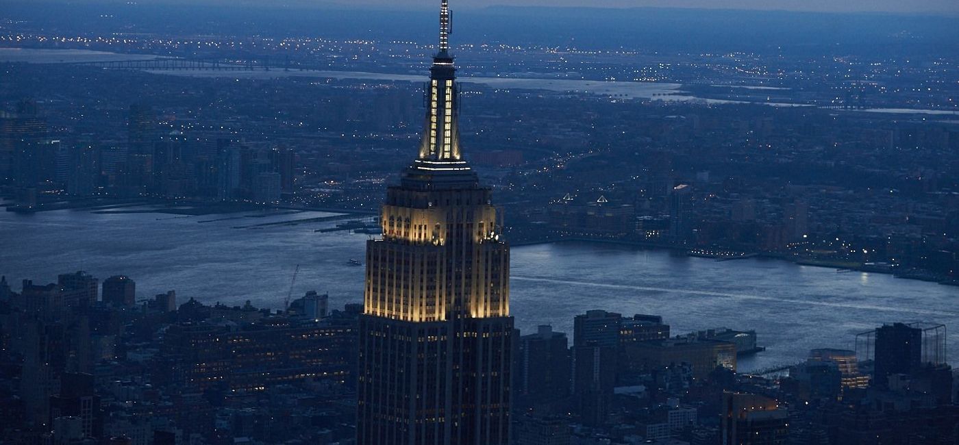 Image: The Empire State Building features a restored profile and new multi-media attractions. (photo courtesy of Empire State Realty Trust) (Empire State Building Realty Trust)