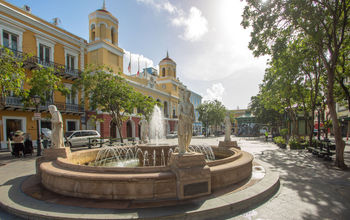 Plaza de Armas in San Juan