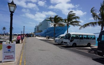 Ships at Royal Naval Dockyard in Bermuda