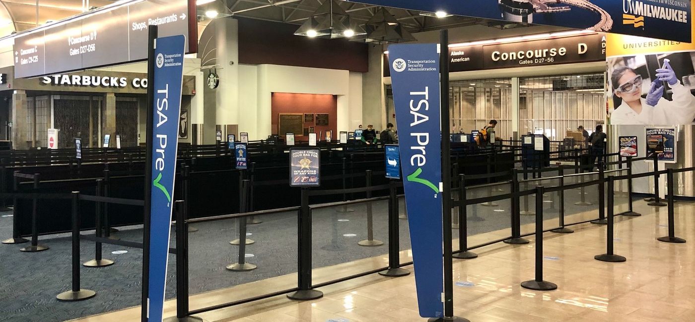 Image: No lines at the airport. (photo by Codie Liermann)