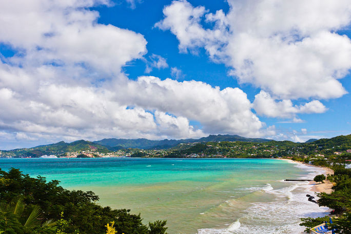 Grand Anse Bay, Grenada Grand Anse Bay, Grenada