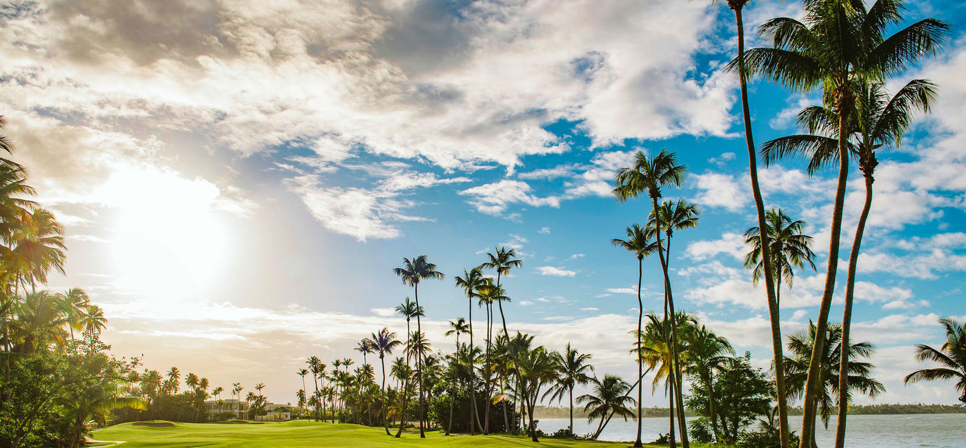 Image: The 18th hole at the St. Regis Bahia Beach and Golf Resort. (photo via Discover Puerto Rico)