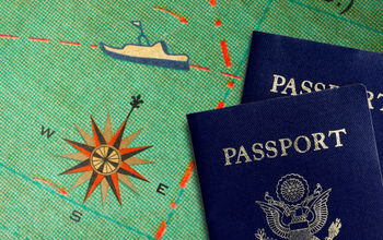 Passports for a cruise.
