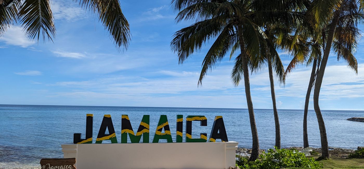 Image: The Jamaica sign at Hyatt Ziva Rose Hall  (Photo Credit: Eric Bowman)