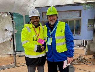 Bruce Parkinson and Linken D'Souza
