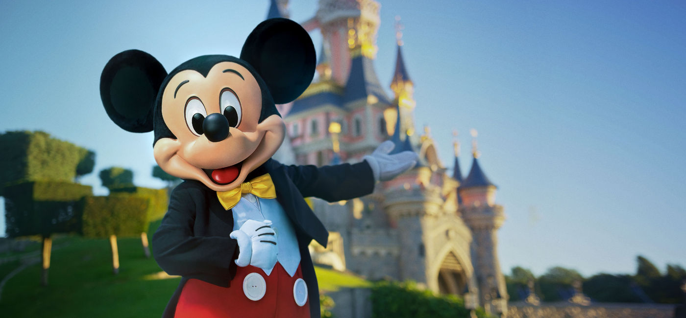 Image: Mickey Mouse at Disneyland Paris. (photo courtesy of Disneyland Paris)