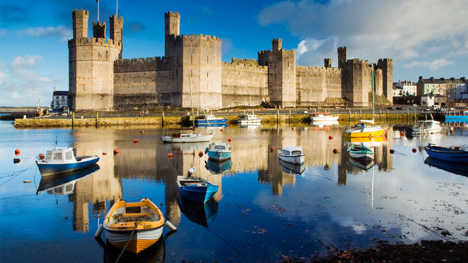 Caernarfon Castle, Wales