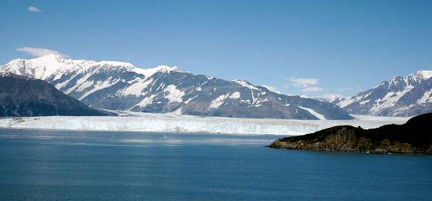 Image: PHOTO: The Hubbard Glacier as seen from the deck of the Silver Shadow – its viewing is a highlight of the cruise. (photo by Connie Walsh)