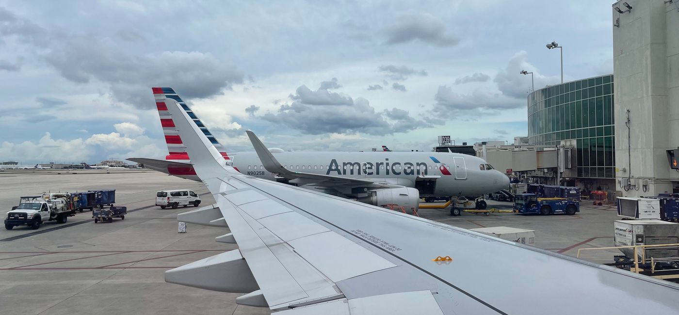 Image: American Airlines planes at Miami International Airport. (photo by Patrick Clarke)