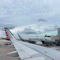 American Airlines, Miami, Miami international airport, plane, gate, flight