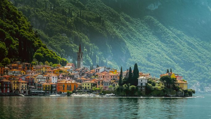 Varenna Town, Lake Como, Italy Varenna Town, Lake Como, Italy