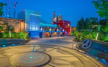 The new Avengers Campus at Disney's California Adventure Park.