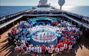 Carnival Pride Departs from Baltimore