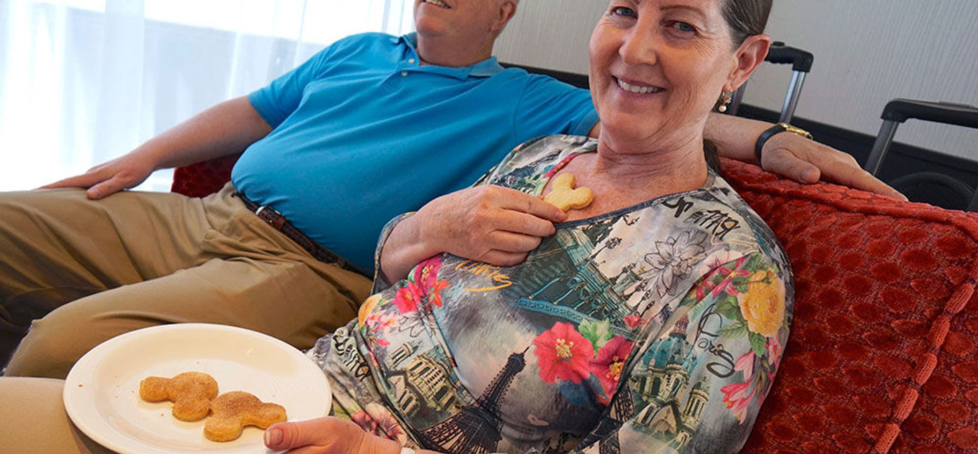 Image: PHOTO: Writer Jason Leppert's parents Darlene (right) and Mark Leppert (left) aboard AmaWaterways' AmaKristina for Adventures by Disney. (photo by Jason Leppert)