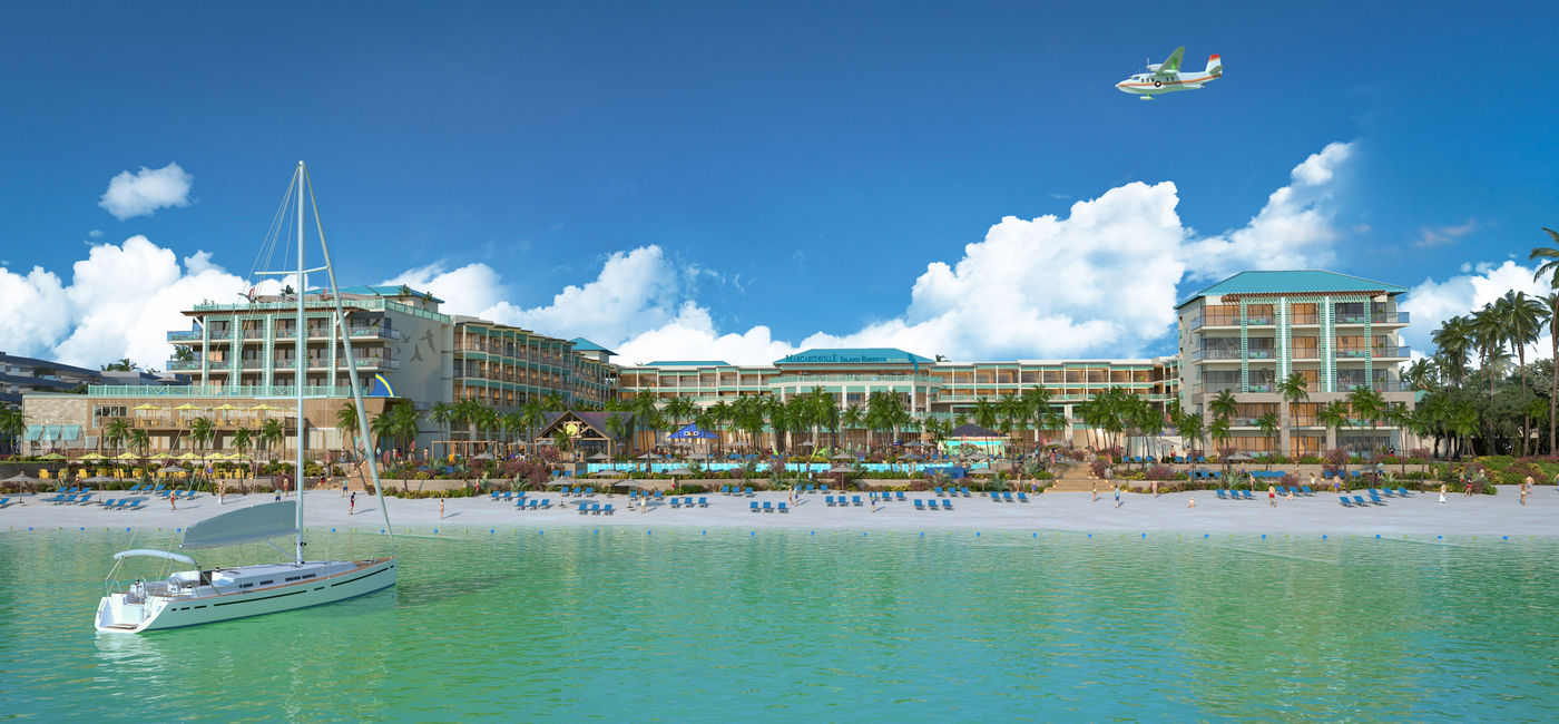 Image: PHOTO: Rendering of the Margaritaville Island Reserve Riviera Cancun by Karisma. (Photo courtesy of The McBride Company)