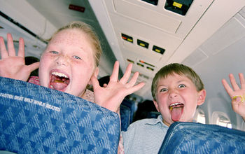 Annoying kids on flight