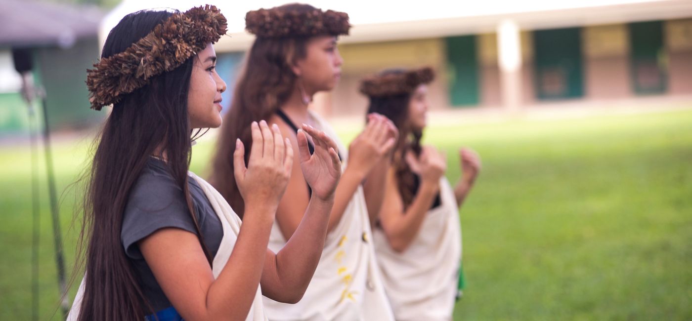 Image: Maui's Hana Arts was awarded funds this year to help support its effort to share Hawaiian arts and culture.  (Photo Credit: Hawai'i Tourism Authority)