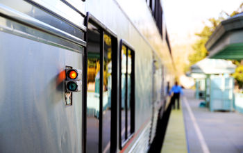 Amtrak train.