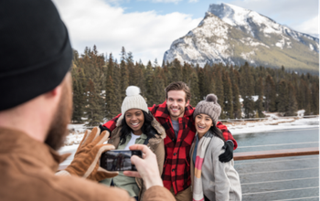 Rocky Mountains, Canada, Friends