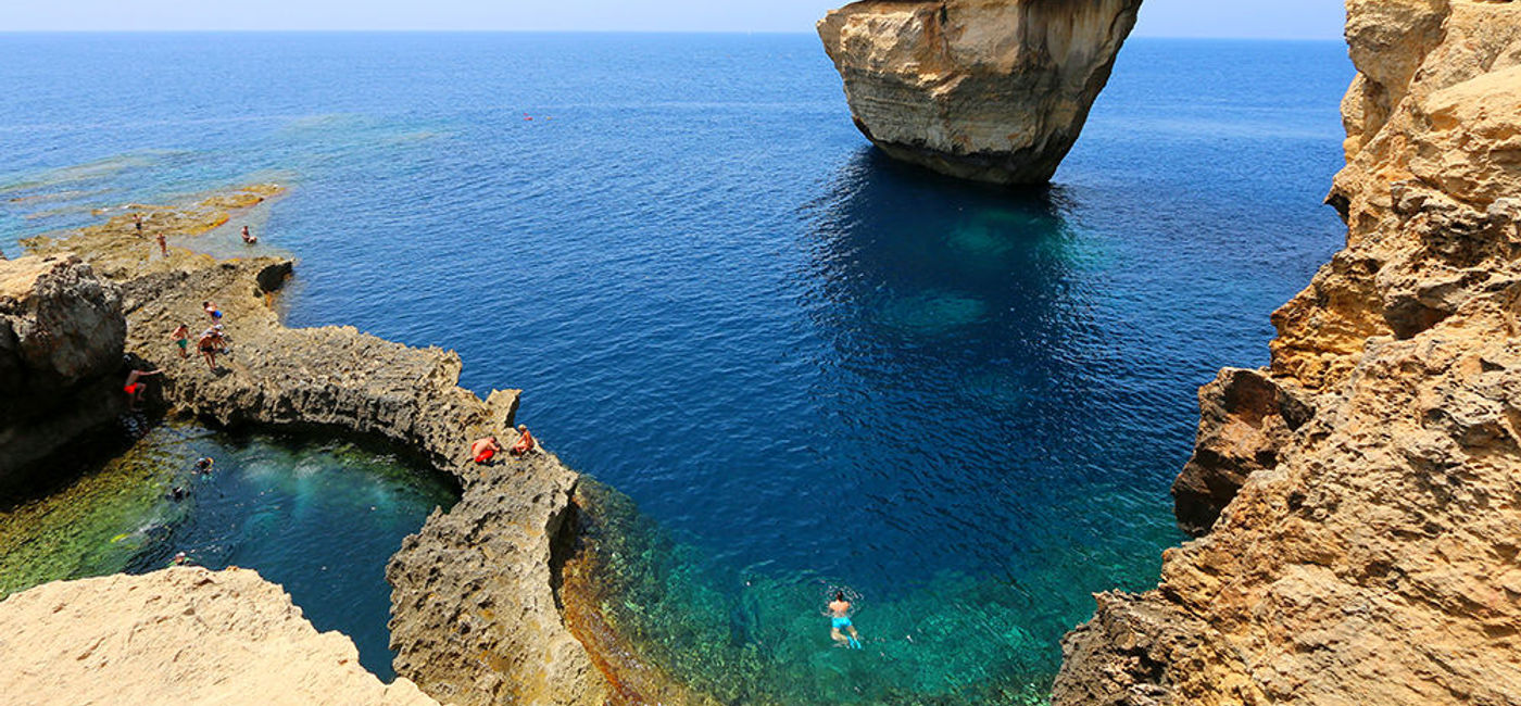 Image: PHOTO: Azure Window in Malta. (Photo via Flickr/Juan Antonio F. Segal)