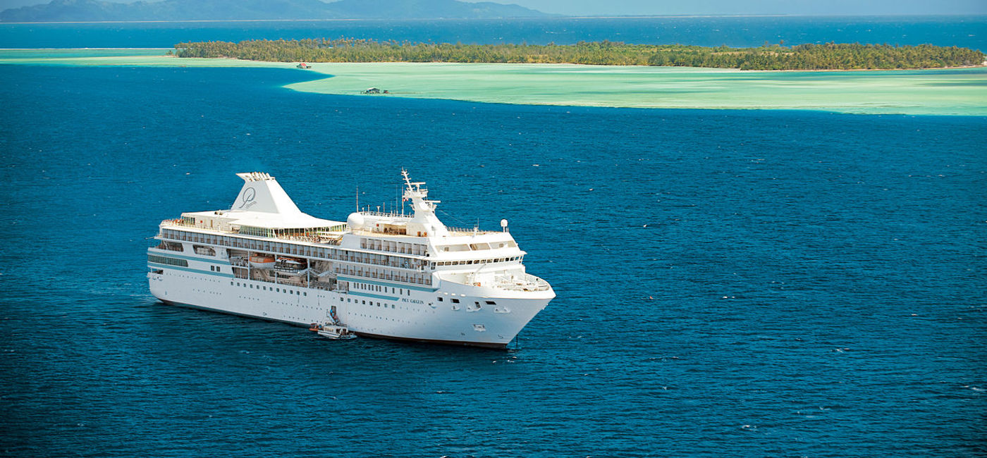 Image: PHOTO: Paul Gauguin Cruise ship. (photo courtesy of Paul Gauguin Cruises)
