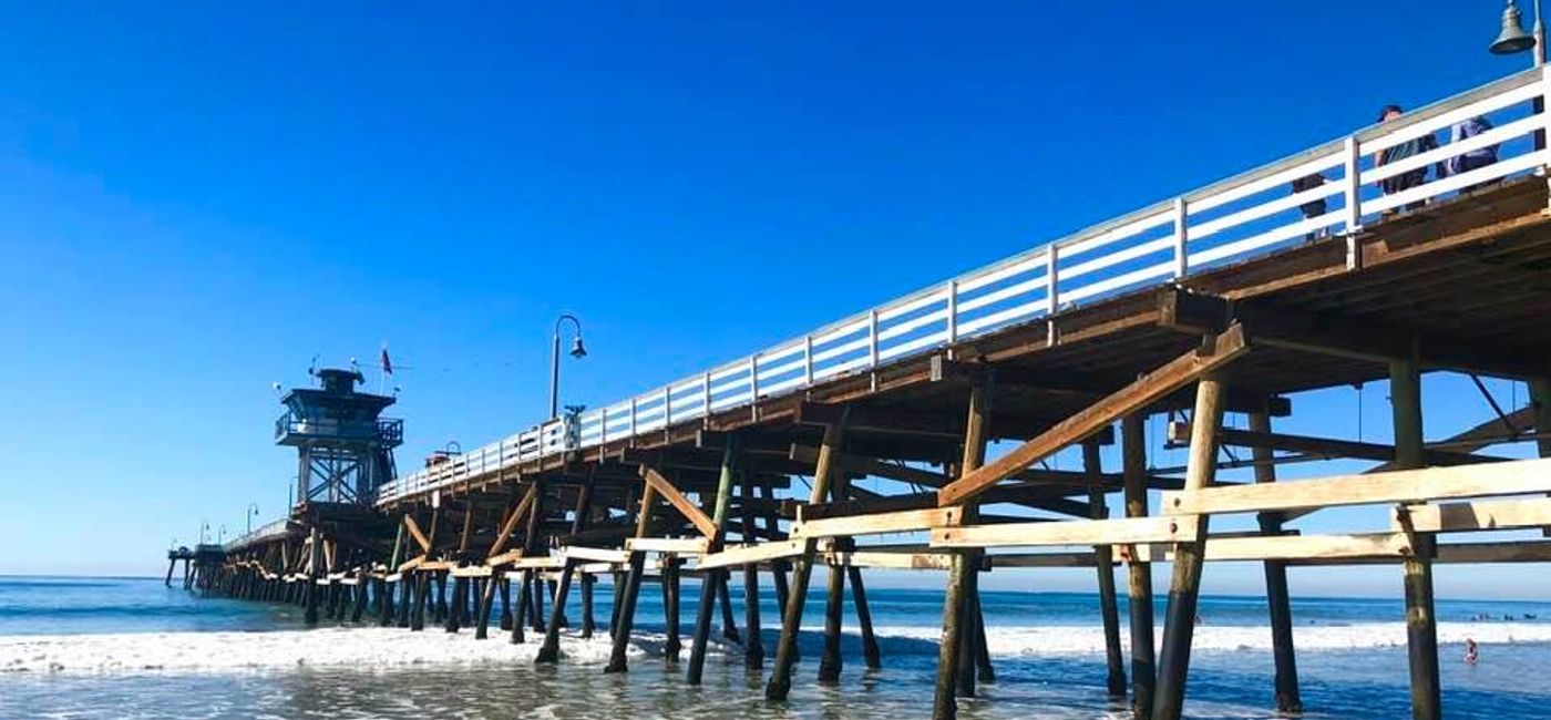 Image: PHOTO: San Clemente Pier. (Photo by Noreen Kompanik)