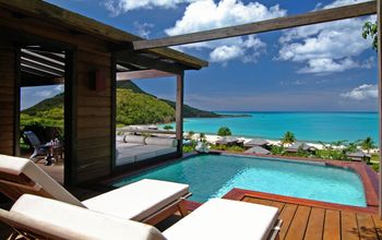 Hermitage Bay es un magnífico resort en una hermosa playa de arena blanca en Antigua.