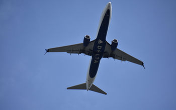 Delta Air Lines plane.