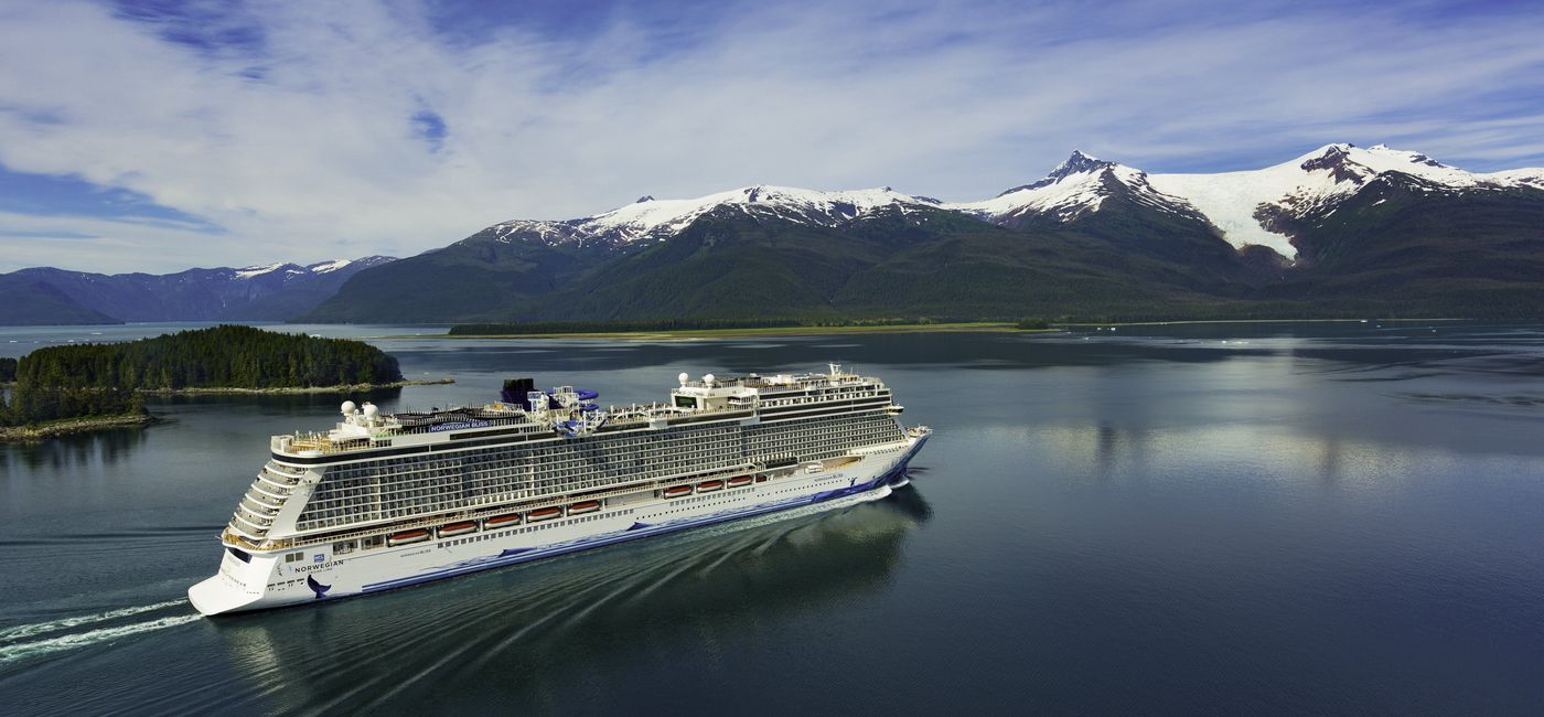 Image: Norwegian Bliss at Ketchikan, Alaska. (Photo via Norwegian Cruise Line)