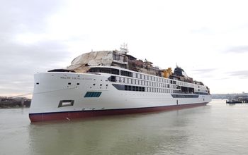 Viking's first expedition ship, the Viking Octantis.