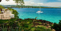Beautiful scene in Puerto Plata, Dominican Republic 