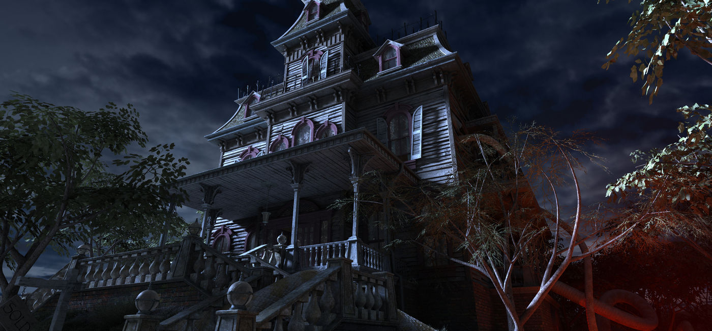 Photo: Haunted house. (photo via 3Djml / iStock / Getty Images Plus)