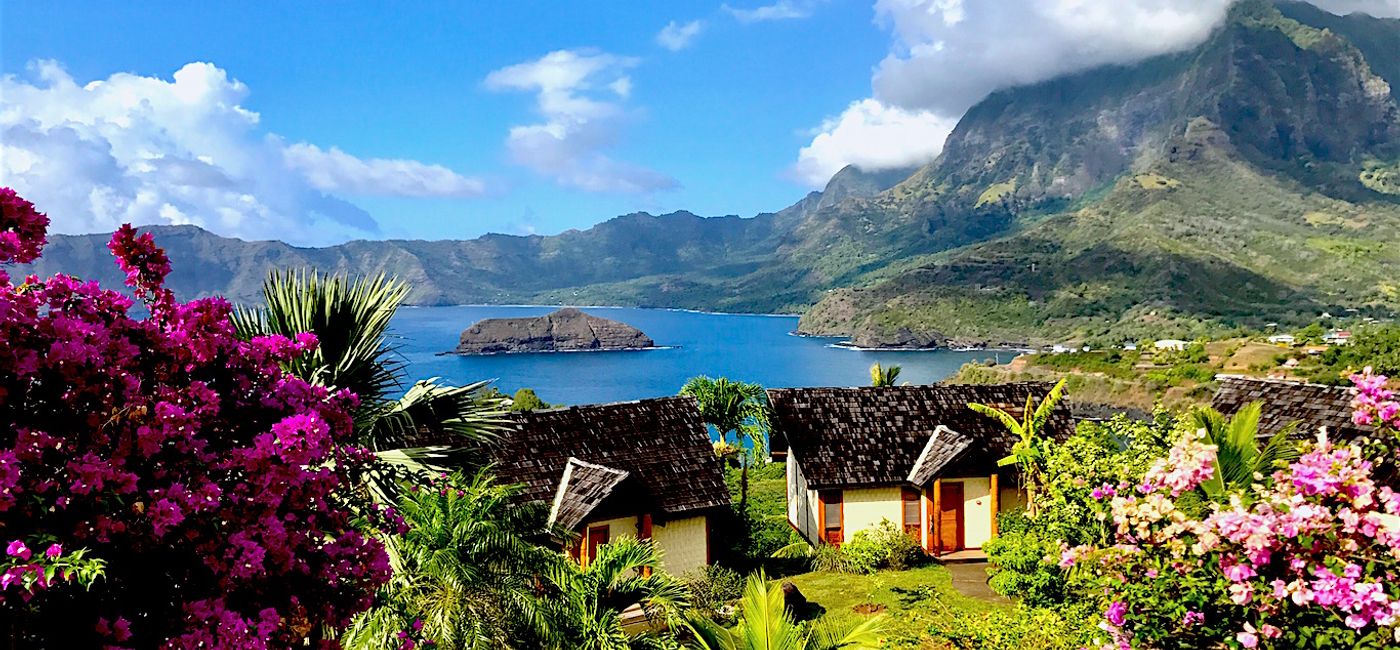 Image: PHOTO: Hanakee Pearl Lodge on Hiva Oa in The Marquesas. (Photo by Scott Laird)