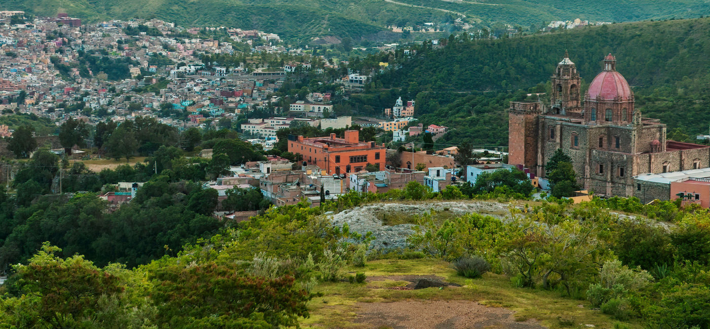 Image: Aerial cityscape of Guanajuato, Guanajuato, Mexico. (Photo via barbaraaaa / iStock / Getty Images Plus)