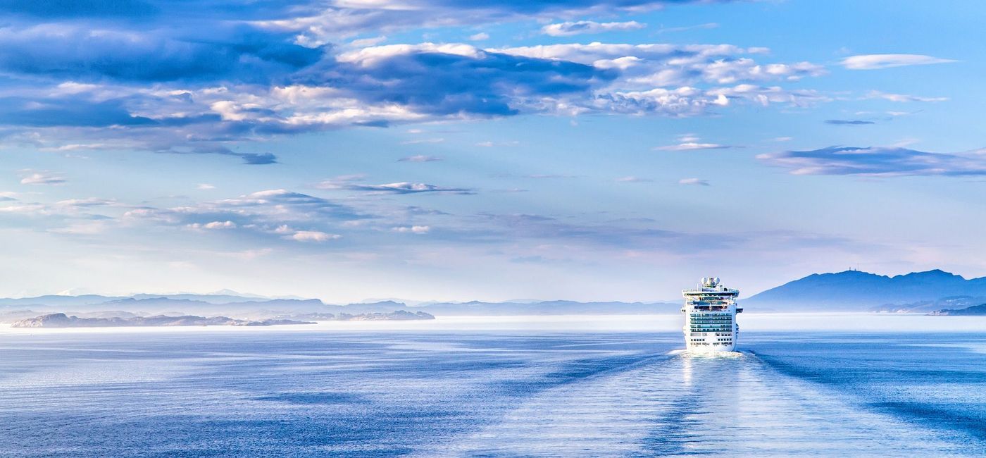 Image: Path on the water from a large cruise ship. (photo via cassinga/iStock/Getty Images Plus) (iStock / Getty Images Plus)