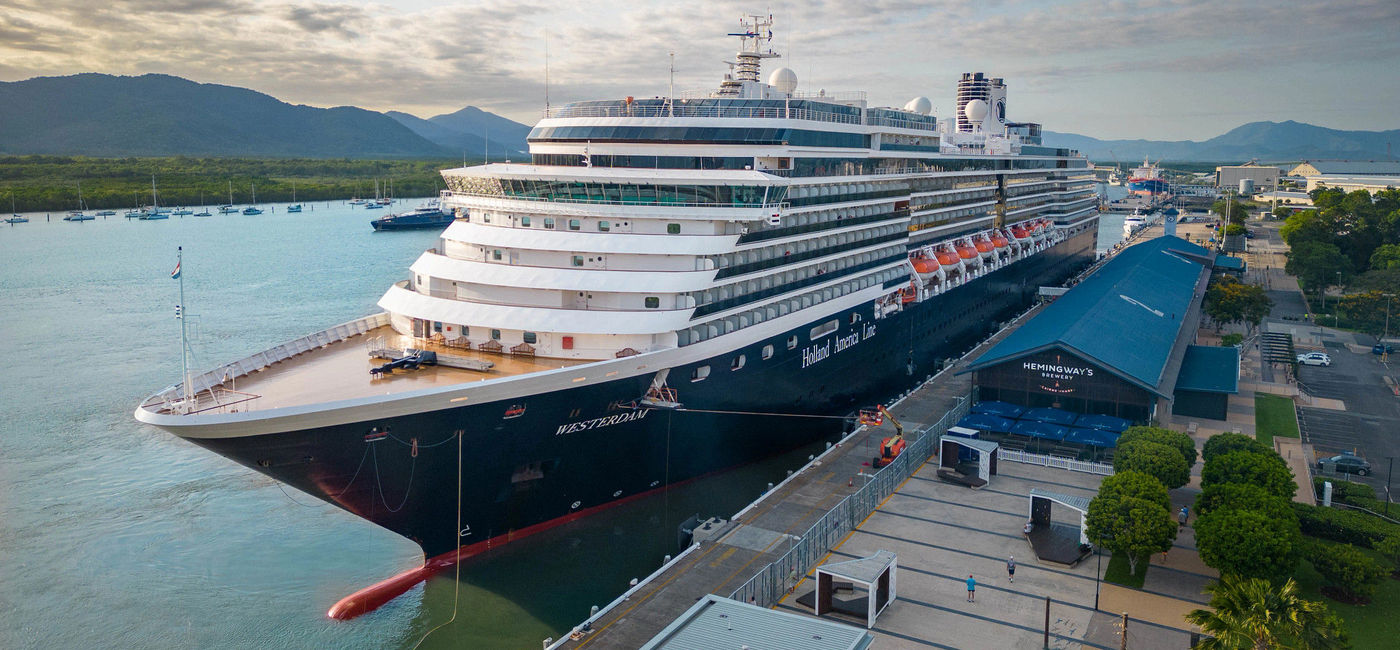 Image: Holland America's Line's Westerdam. (Source: Holland America Line)