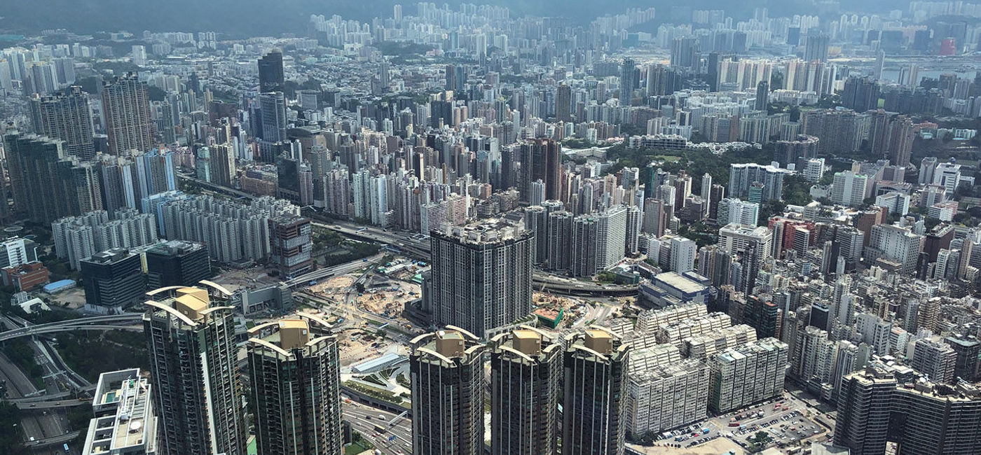 Image: The Hong Kong cityscape extends for miles. (photo by Paul Heney) (Photo by Paul Heney.)