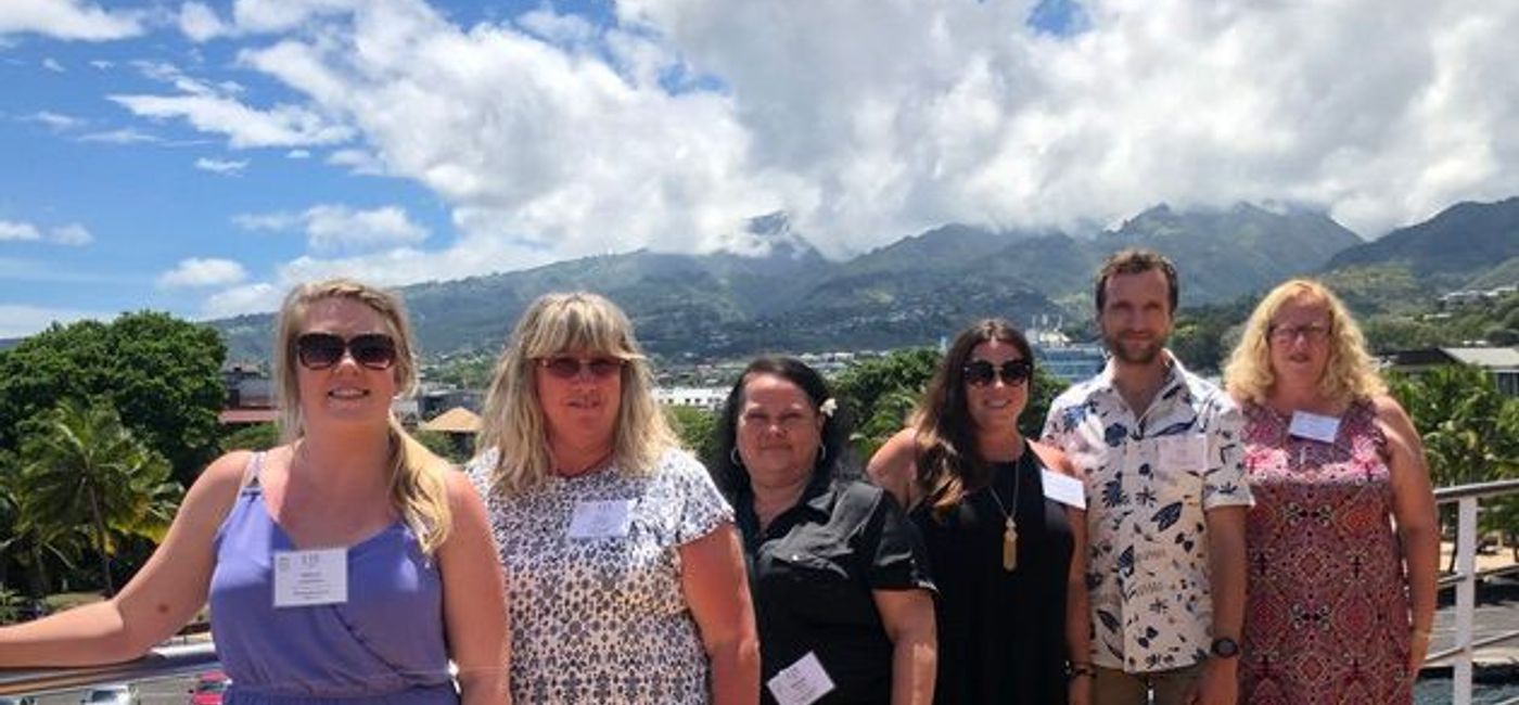 Image: Les agents canadiens spécialistes Tiare lors du FAM Trip à Tahiti et ses îles en compagnie de Bryan Pirolli de Tahiti Tourisme Canada (FAM Trip à Tahiti)