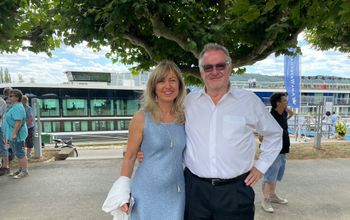 AmaWaterways co-founders Kristin Karst and Rudi Schreiner
