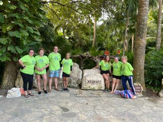 La Casa de la Playa TravFORUM, Travel Advisors at Xcaret Park