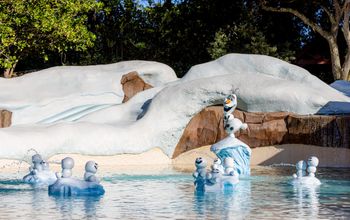 Flurries of Frozen fun await guests at Disney’s Blizzard Beach.