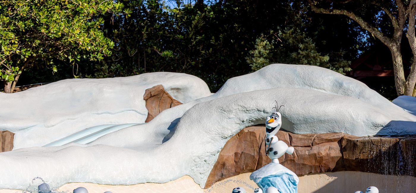 Image: Flurries of Frozen fun await guests at Disney’s Blizzard Beach. (photo via Walt Disney World Resort Media)