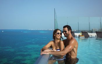 Adults Only Preferred Club Rooftop Pool at Dreams Vista Cancun Golf & Spa Resort