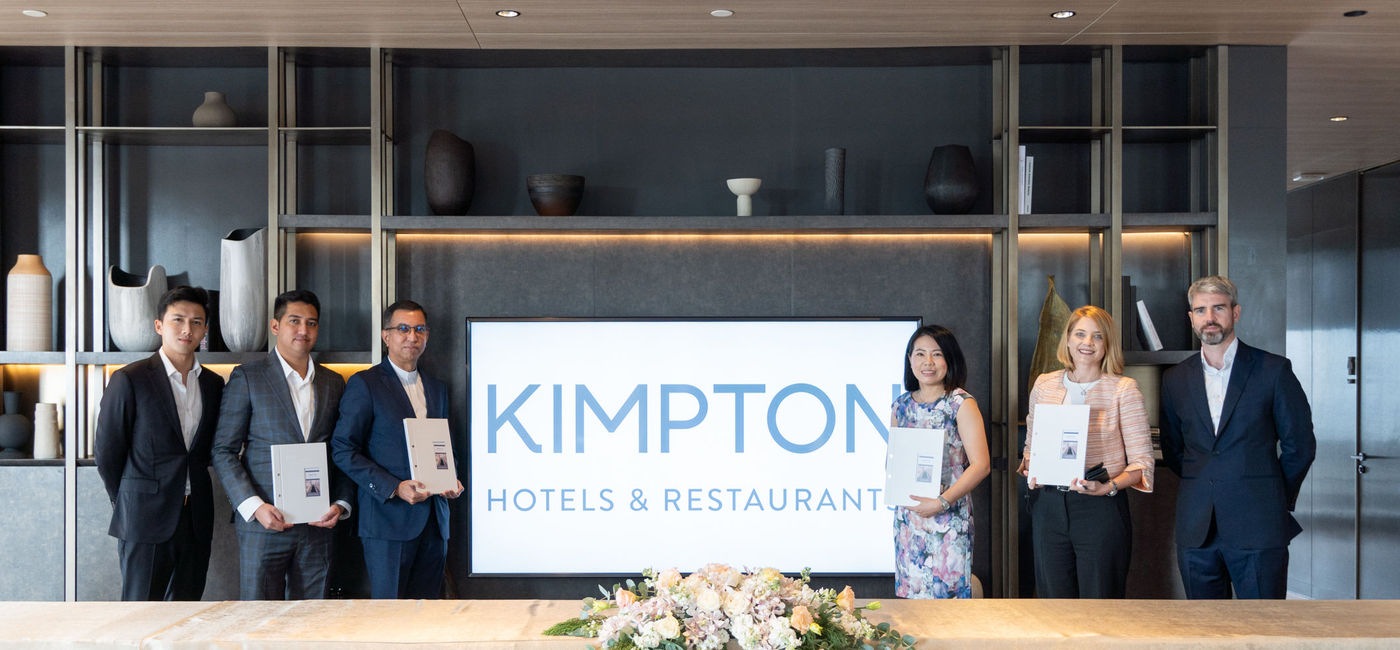 Image: The official signing ceremony of the newest Kimpton property in Thailand, the Kimpton Khao Yai. (photo via Kimpton Hotels & Restaurants) ((photo via Kimpton Hotels & Restaurants))