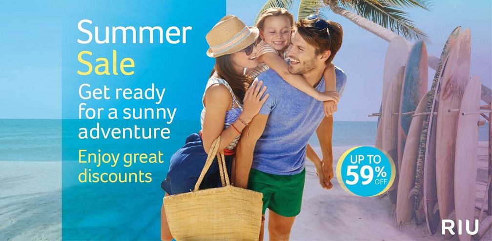 Have a Fun and Sunny Adventure During RIU's Summer Sale